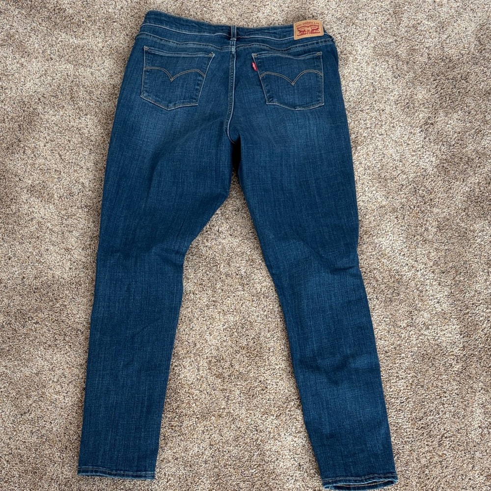 Levi's Dark Blue Skinny Jeans